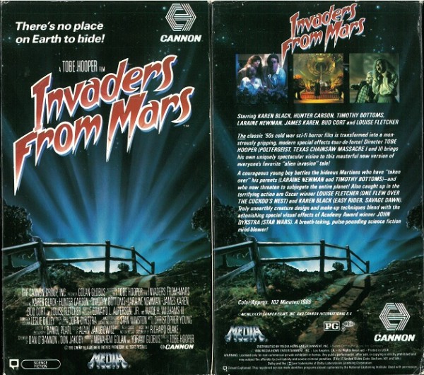Invaders from Mars - Invasion vom Mars (Cannon Films US Import Pappschuber)