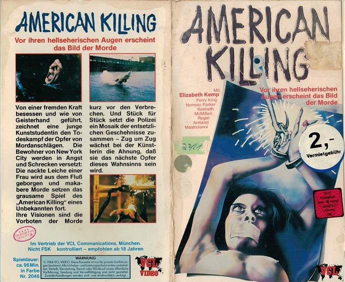 American Killing - The Clairvoyant (Hartbox)