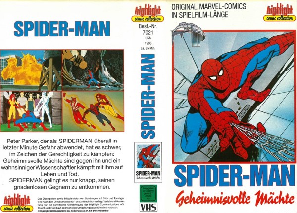 Spider-Man - Spiderman - Geheimnisvolle Mächte (Zeichentrick)