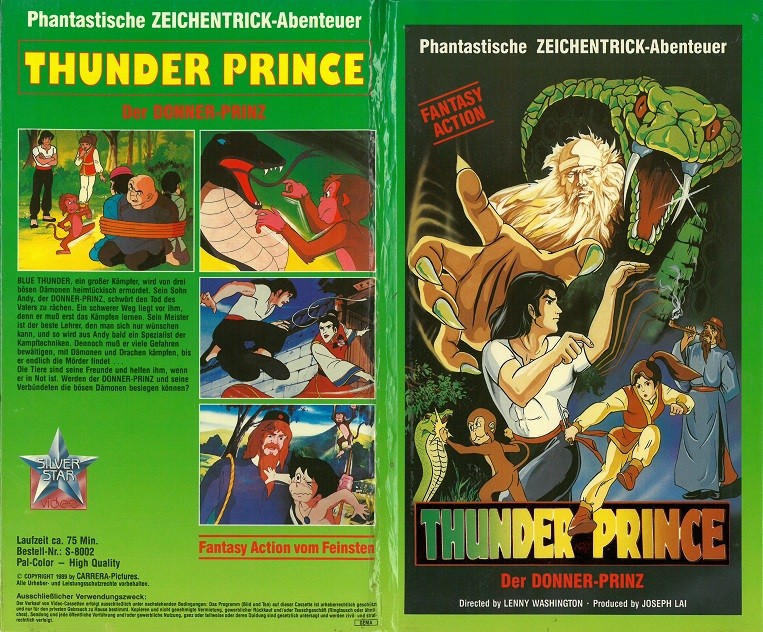 Thunder Prince - Der Donner-Prinz (Anime) Hartbox