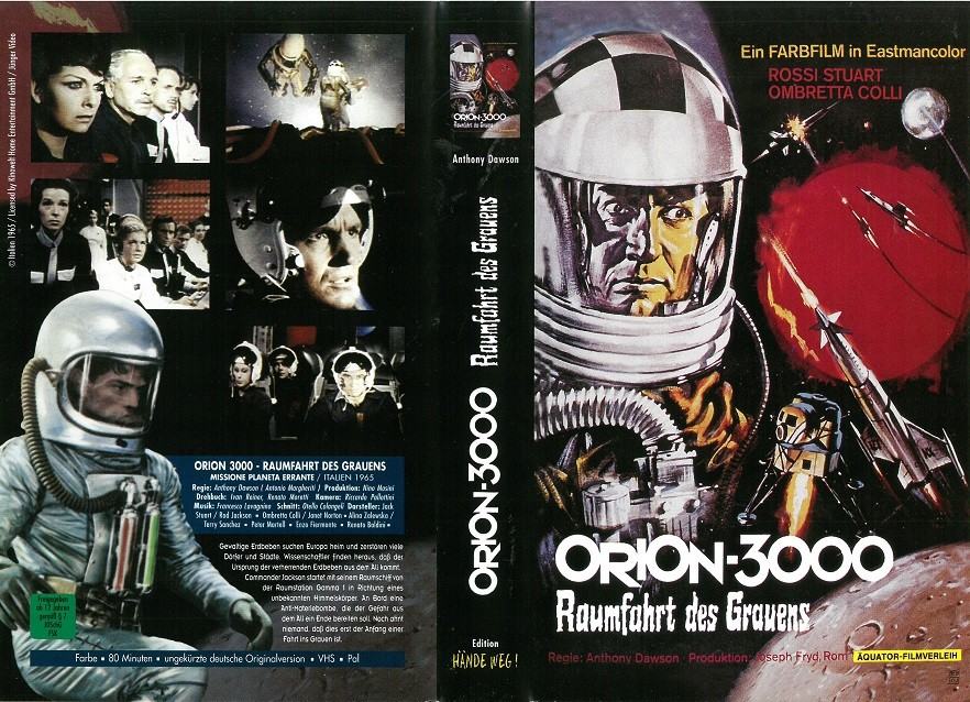 Orion 3000 - Raumfahrt des Grauens (Hände Weg Edition)