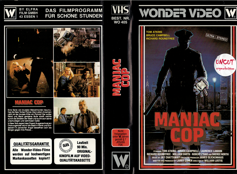 Maniac Cop (Wonder Video)