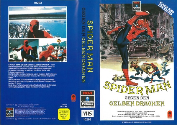 Spider-Man gegen den gelben Drachen (RCA blau)