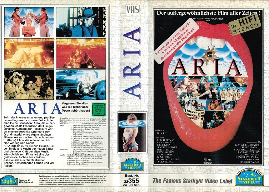 Aria - Der außergewöhnlichste Film aller Zeiten