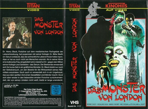 Monster von London, Das - Dr. Black - Mr. Hyde (Titan Video)
