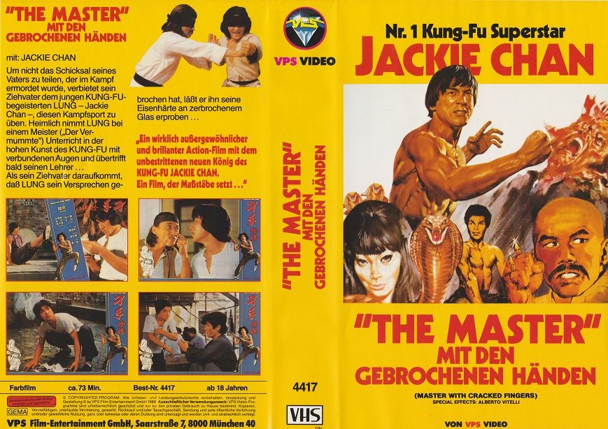 Master mit den gebrochenen Händen, The - Jackie Chan