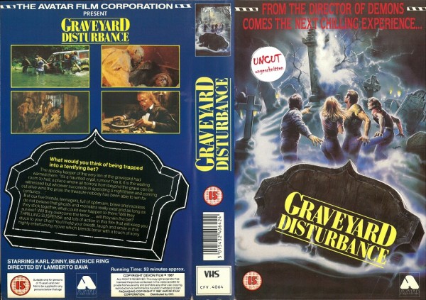 Graveyard Disturbance - Die Gruft (Avatar Video UK Import)