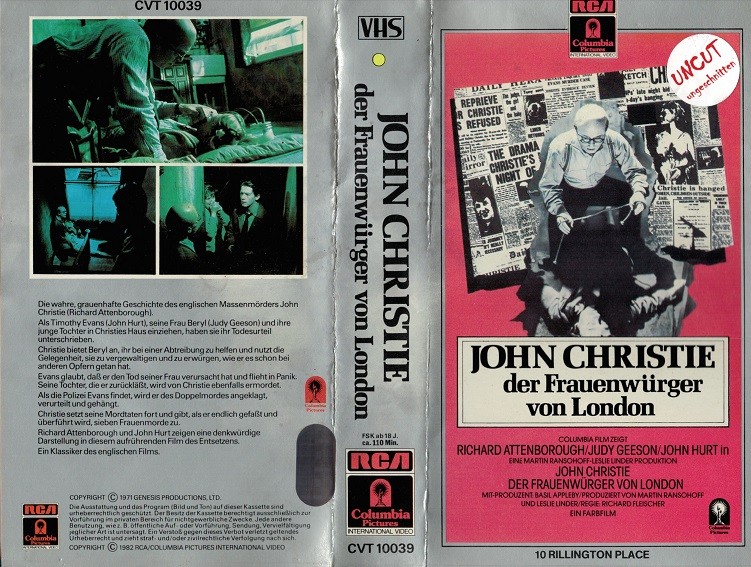 John Christie - Der Frauenwürger von London (RCA grau)