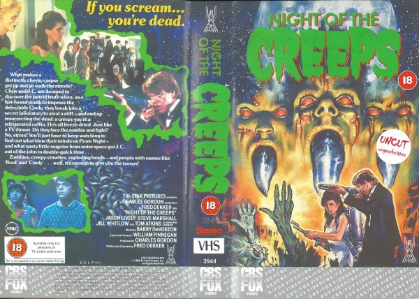Night of the creeps - Die Nacht der Creeps (CBS Fox UK Import)