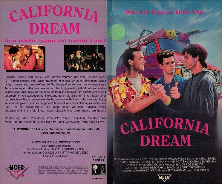 California Dream - Drei coole Typen auf heißer Tour (MTC Hartbox)
