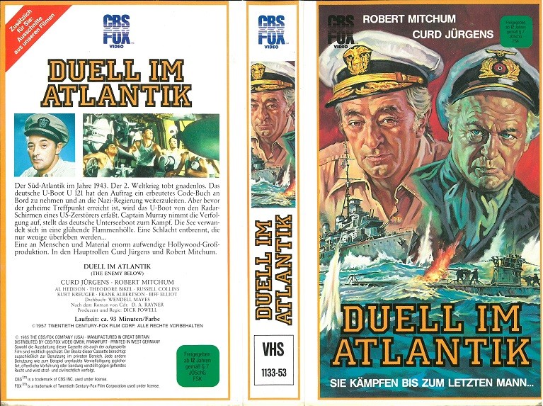 Duell im Atlantik - The enemy below (CBS klein)