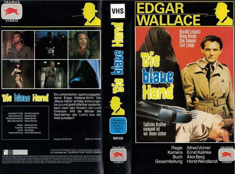 blaue Hand, Die - Edgar Wallace