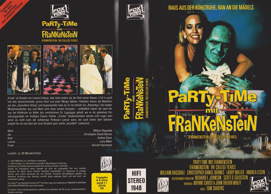 Party-Time mit Frankenstein 